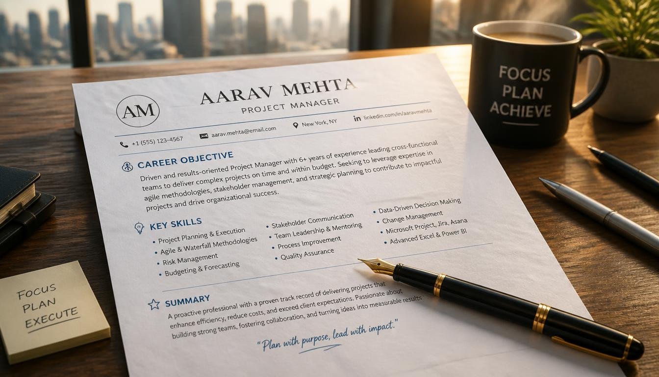 The Art of Writing a Professional Resume Summary