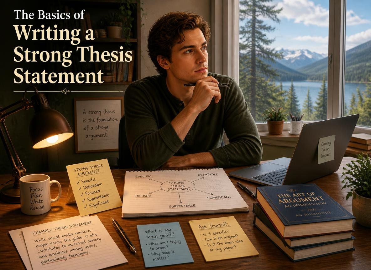 The Basics of Writing a Strong Thesis Statement