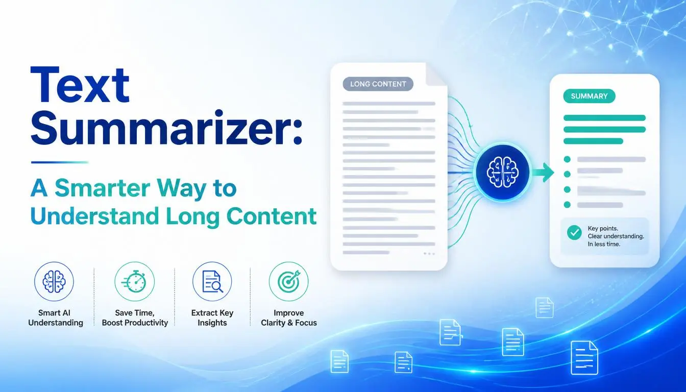 Text Summarizer: A Smarter Way to Understand Long Content