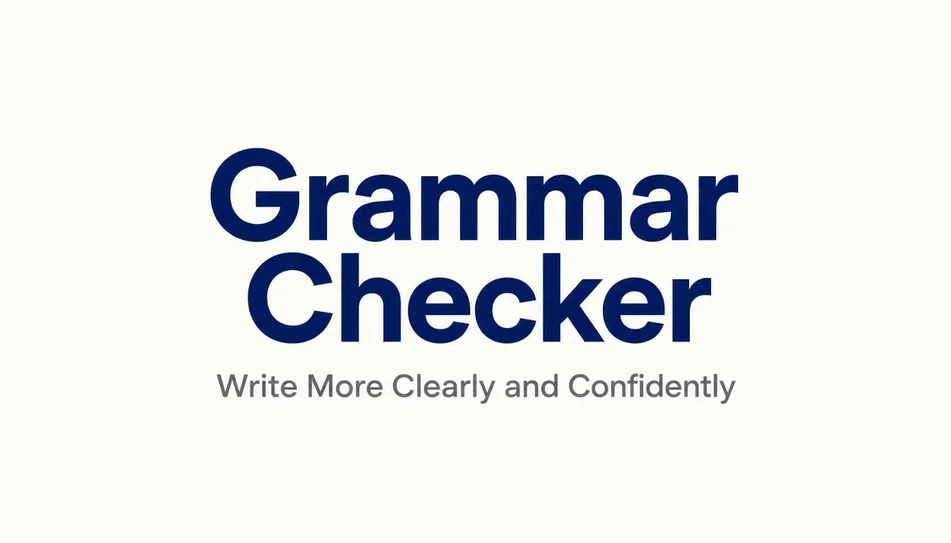 Grammar Checker: Write More Clearly and Confidently