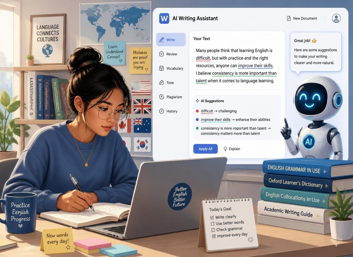 How AI Can Help Non-Native English Speakers Write Better