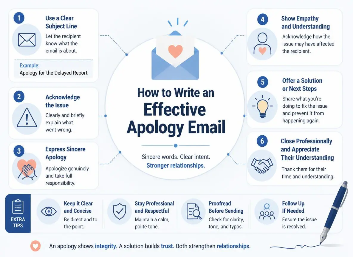 How to Write an Effective Apology Email